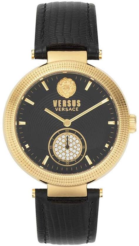 versace versus orologio donna cinturino cuoio|VERSUS Versace SOL02 .